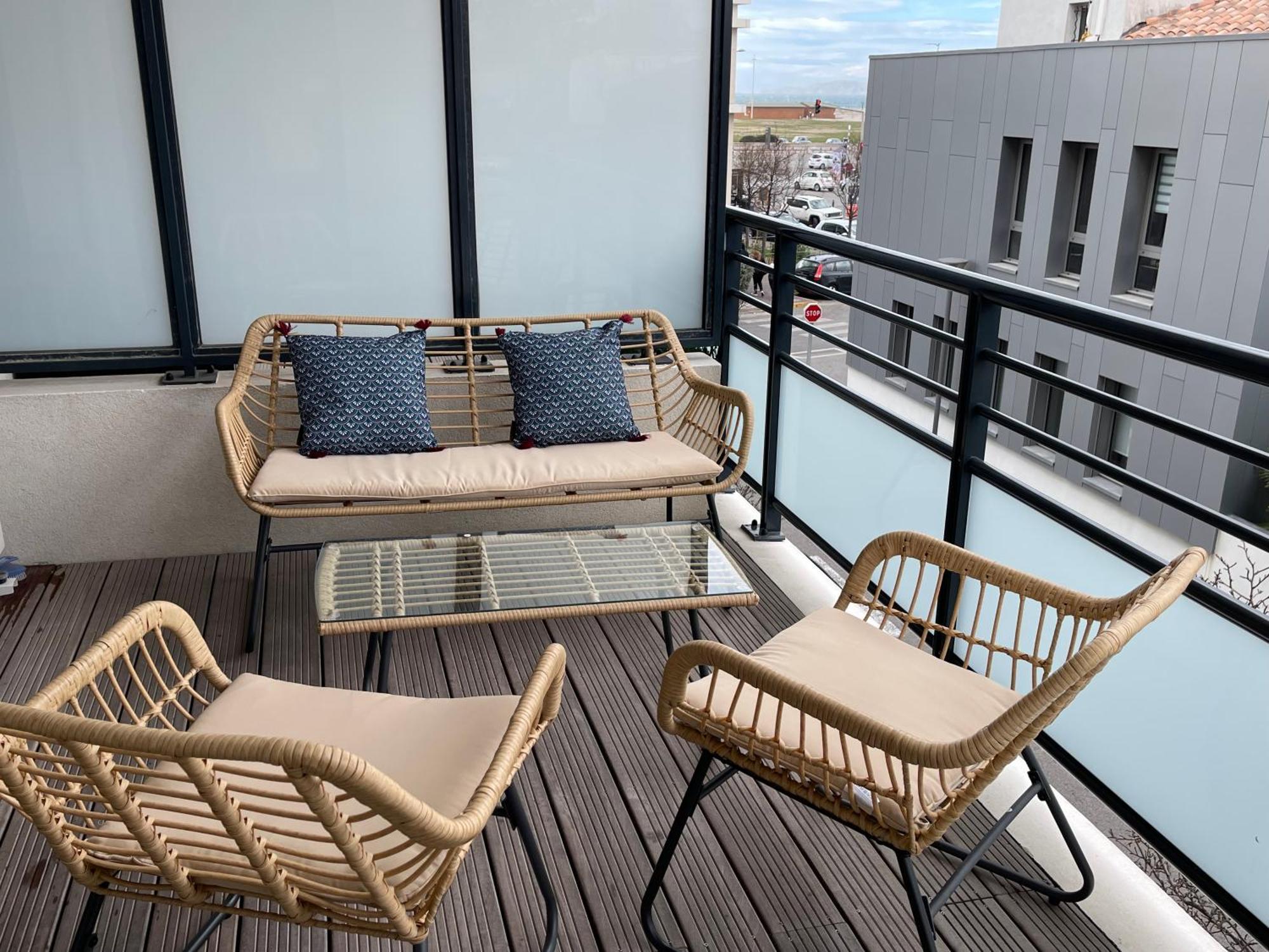 Prado Plage David - Stade Velodrome - Parc Chanot - Luxury Apartment By The Sea Marseille Exteriér fotografie